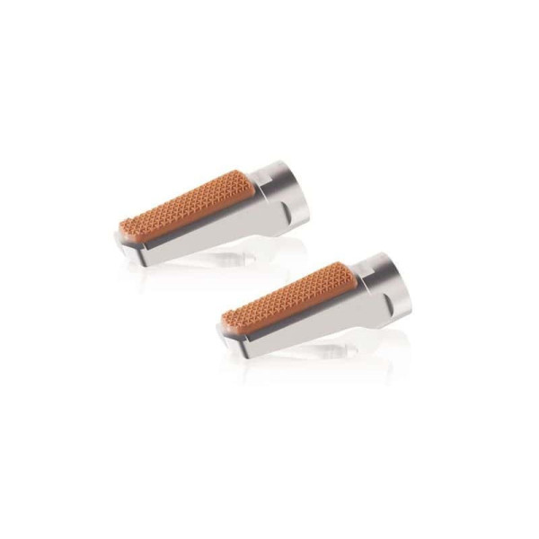 Puig Vintage Footpegs Silver